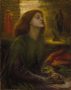 Beats Beatrix by Dante Gabriel Rossetti